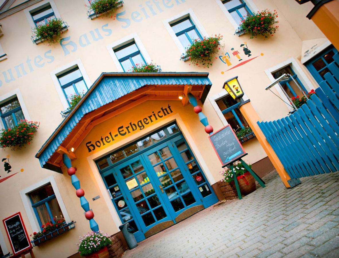 Hotel Erbgericht Buntes Haus Seiffen Extérieur photo